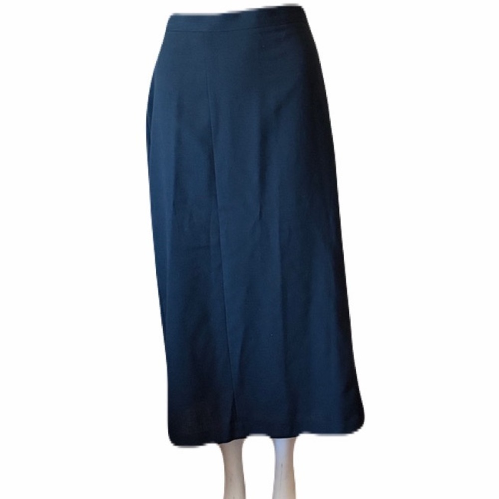 Maggie McNaughton Classic Black Maxi Skirt for Women Size 36 Made in USA